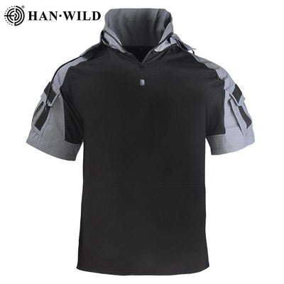 Wiio Hiking T-Shirt Short Sleeves Camouflage
